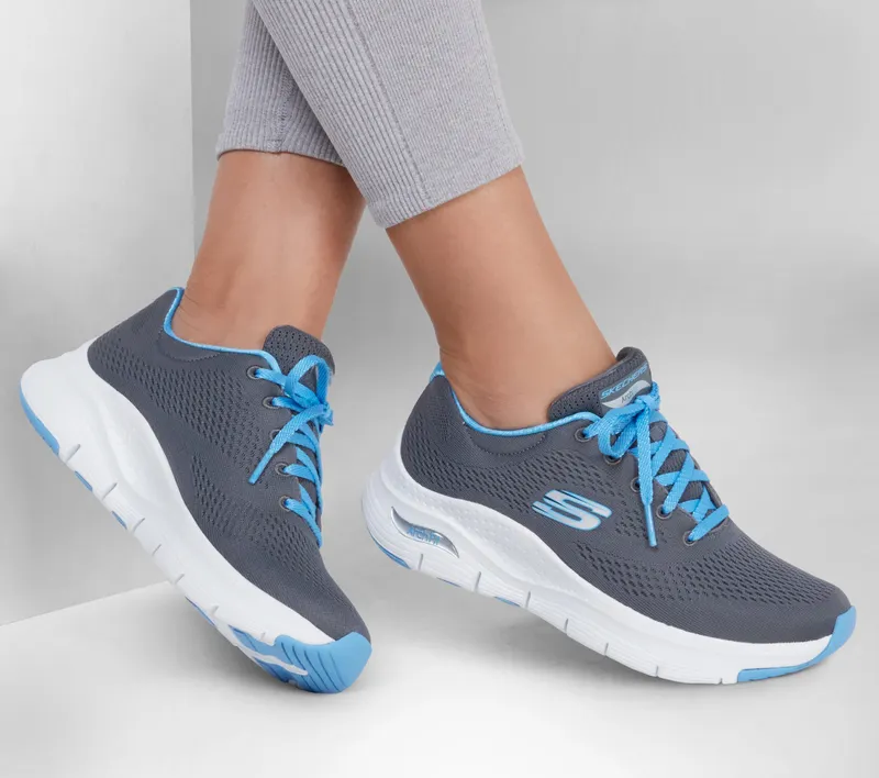 Skechers Skechers Arch Fit – Big Appeal – Houtskool / Blauw (149057-CCBL)