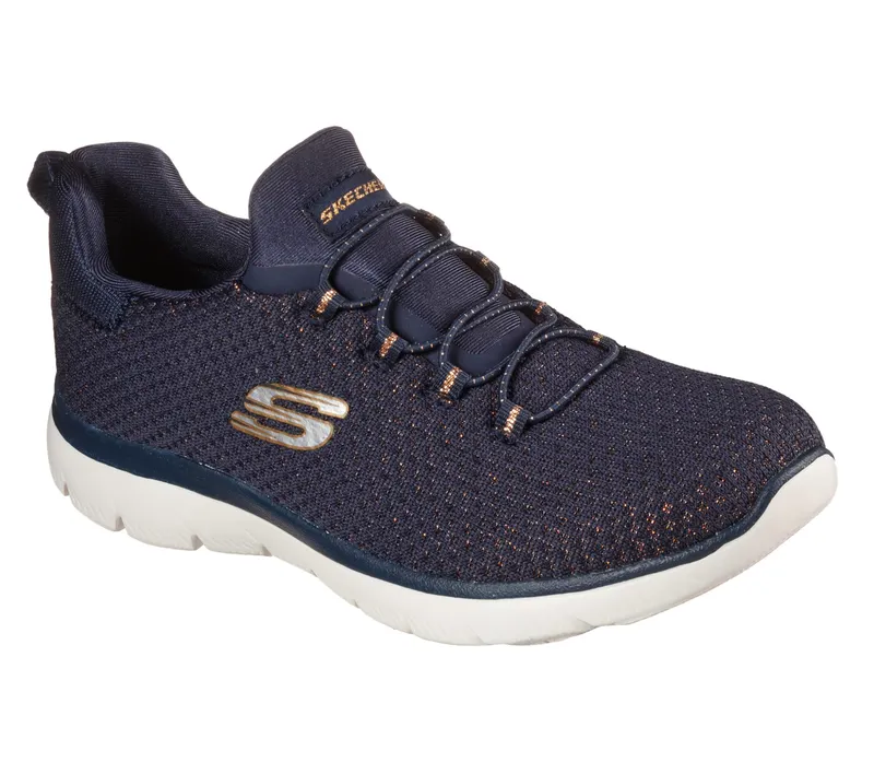 Skechers Summits – Bright Bezel – Marine / Goud (149204-NVGD)
