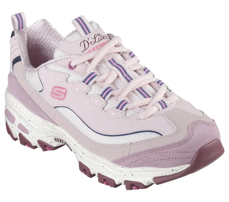 Skechers D’Lites – Bold Views – Mauve / Multi (149589-MVMT)