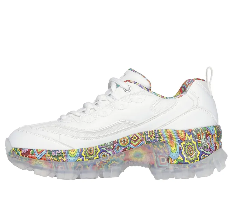 Skechers Jen Stark: HI Ryze – Deco Drip – Wit / Multi (177958-WMLT)
