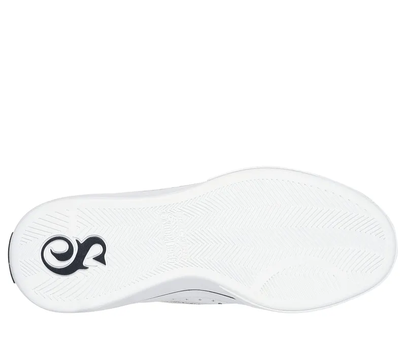 Skechers Premium Leather Slip-ins Snoop One – Double G – Wit / Zwart (186002-WBK)