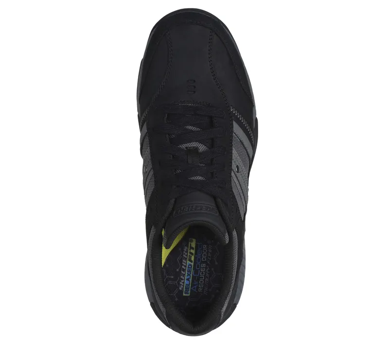 Skechers Relaxed Fit: Metro – Tread – Zwart (204915-BLK)