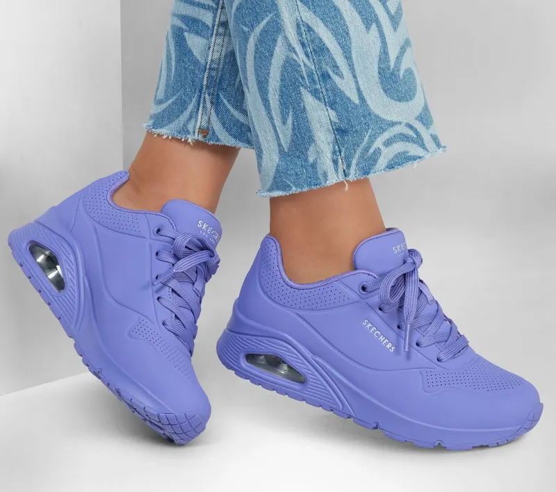 Skechers Uno – Stand on Air – Lila (73690-LIL)