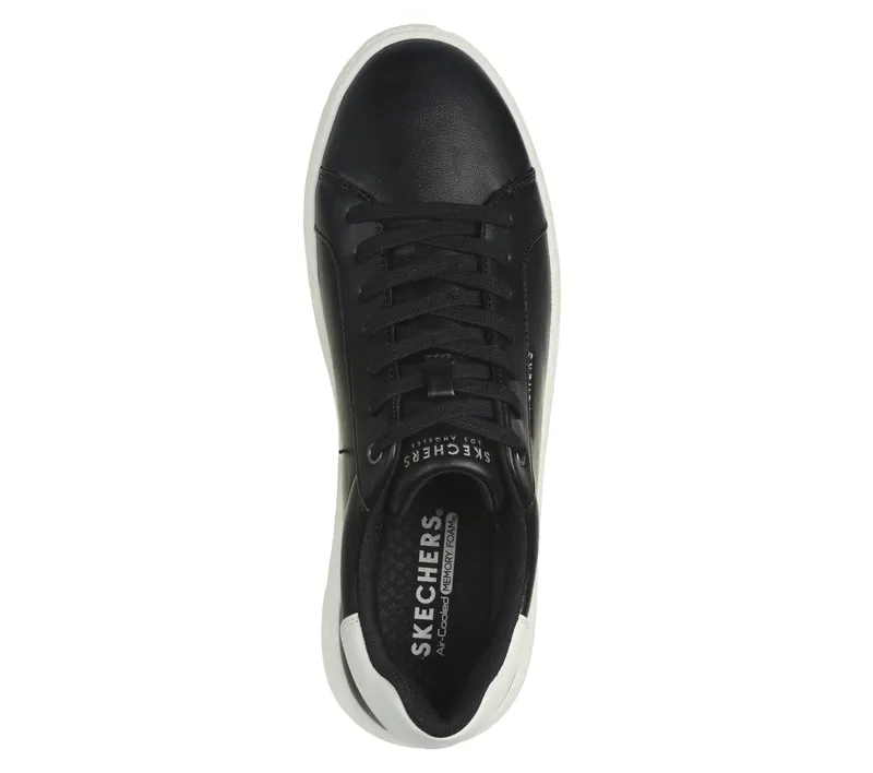 Skechers Court Break – Suit Sneaker – Zwart (183175-BLK)