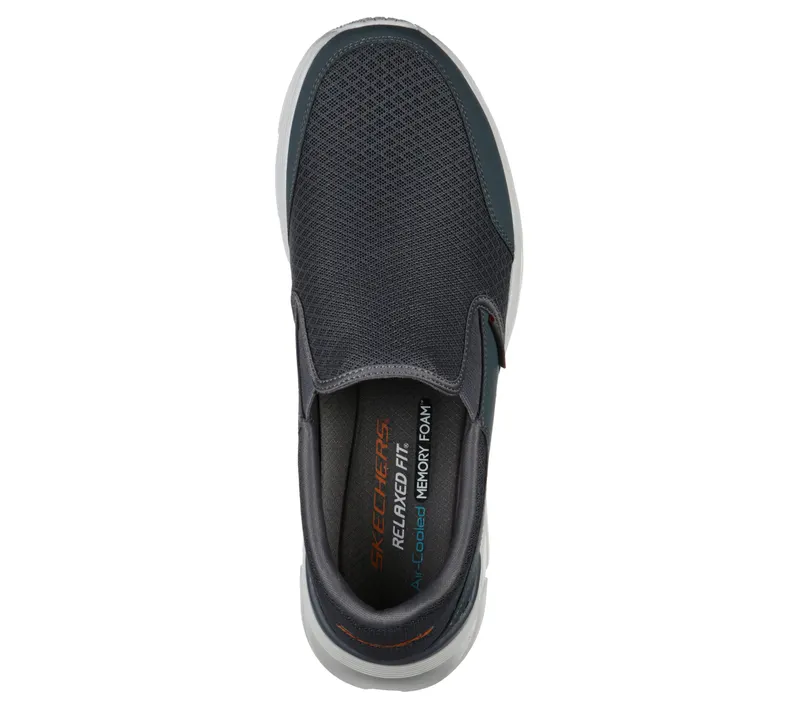 Skechers Relaxed Fit: Equalizer 4.0 – Persisting – Houtskool / Oranje (232017-CCOR)