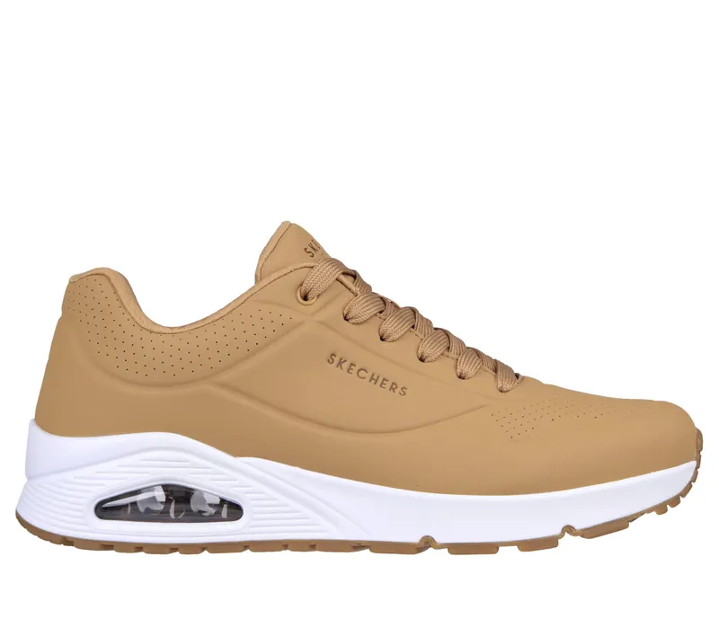 Skechers Uno – Stand On Air – Bruinen (52458-TAN)