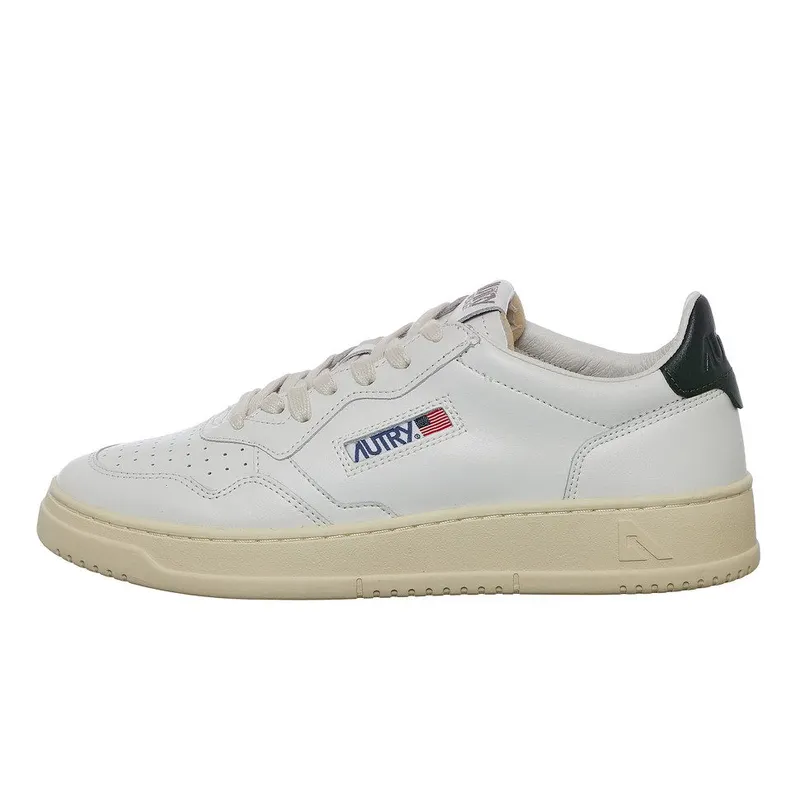 Autry Medalist Low White / Mountain (AULMLL67)
