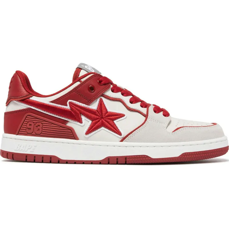 A Bathing Ape Sk8 Sta #5 Red (1K30-191-312-RED/001FWK301312M-RED)