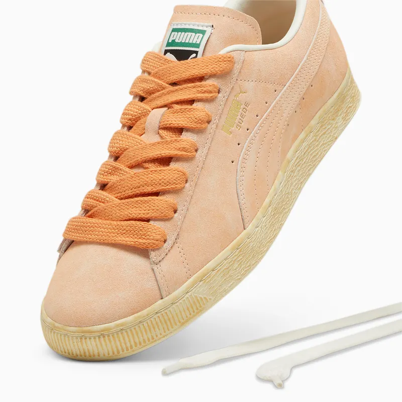 Puma Suede Faded unisex Oranje (399654-02)