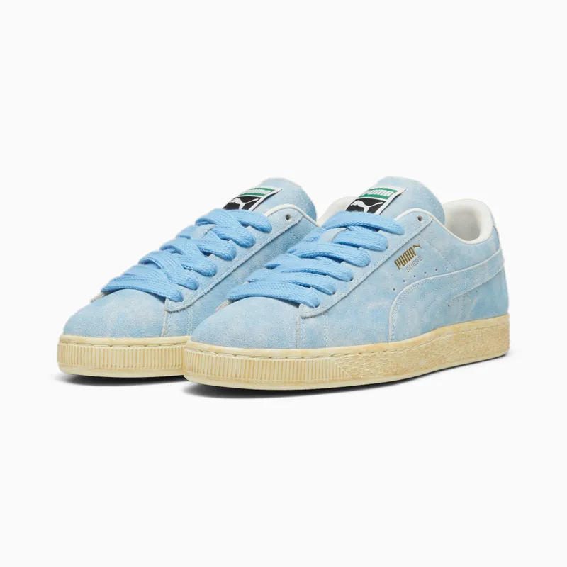 Puma Suede Faded unisex Zilver (399654-01)