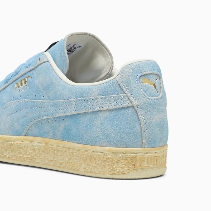 Puma Suede Faded unisex Zilver (399654-01)