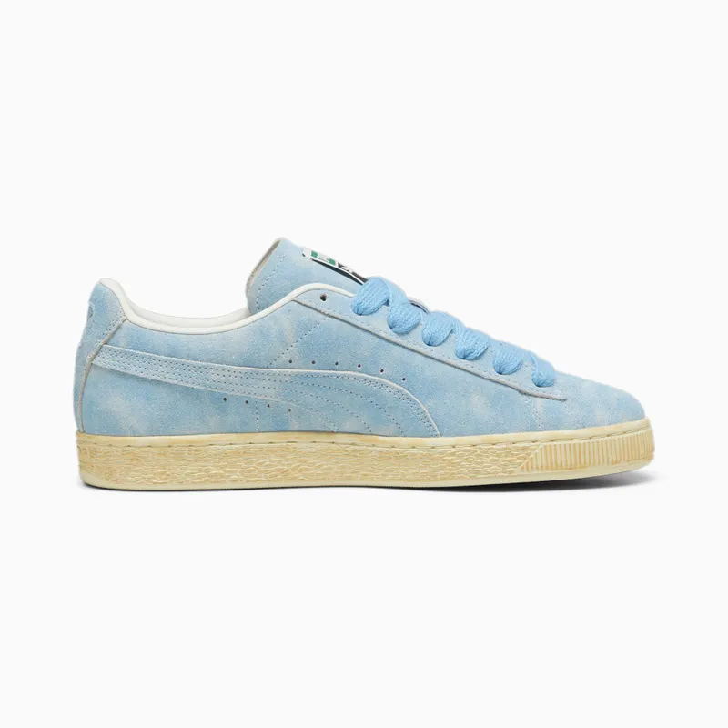 Puma Suede Faded unisex Zilver (399654-01)