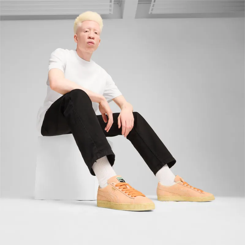 Puma Suede Faded unisex Oranje (399654-02)