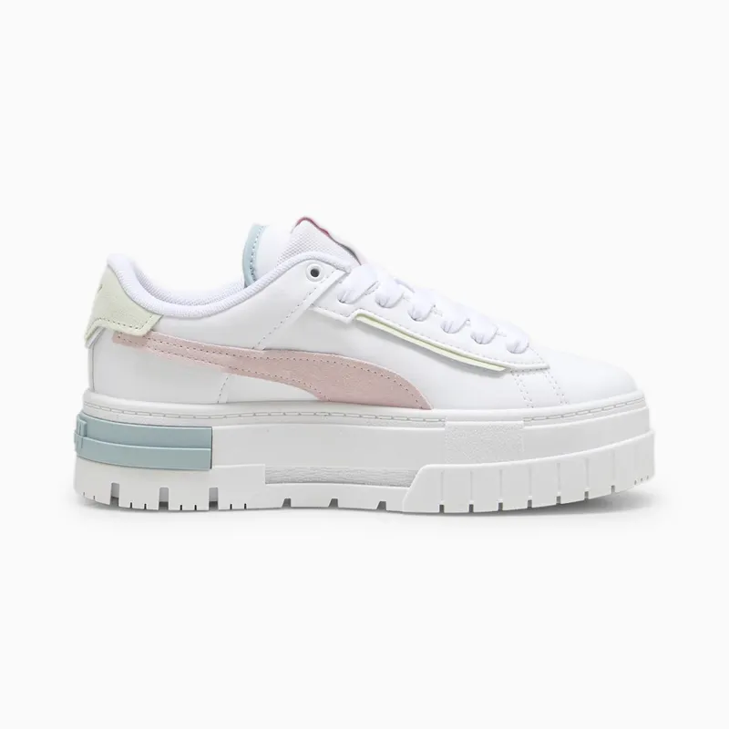 Puma Mayze Crashed Wit/Roze (396576-04)
