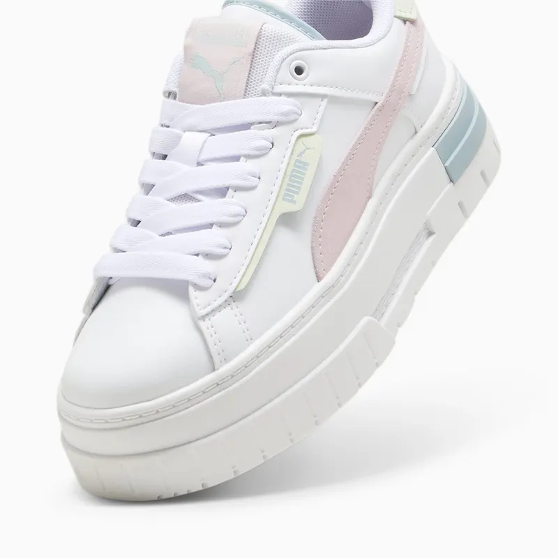 Puma Mayze Crashed Wit/Roze (396576-04)