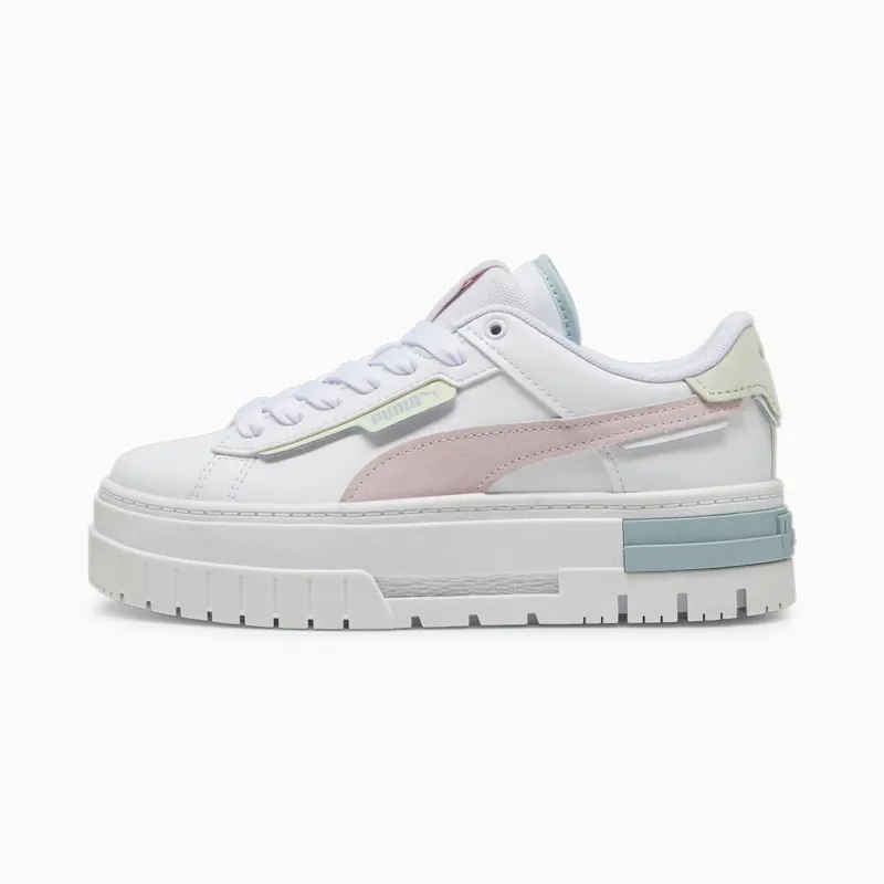 Puma Mayze Crashed Wit/Roze (396576-04)
