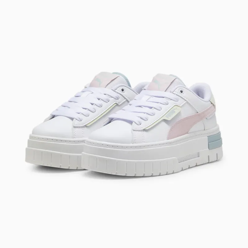 Puma Mayze Crashed Wit/Roze (396576-04)
