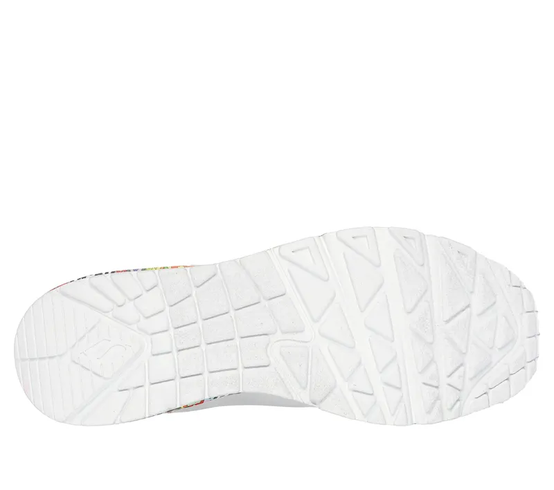 Skechers Jen Stark: Uno – Stark Mini Drip – Wit / Multi (183518-WMLT)