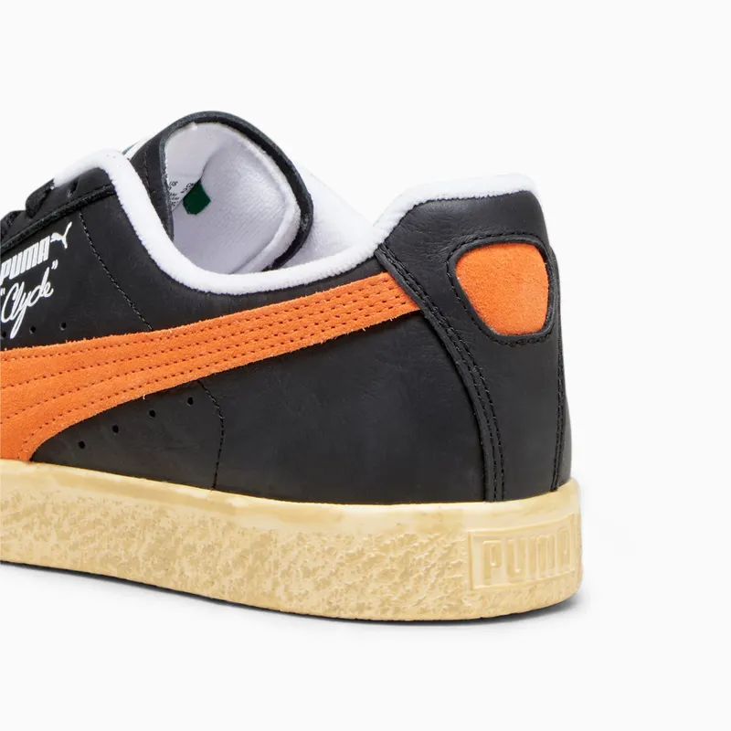 Puma Clyde Vintage Oranje/Zwart (394687-02)