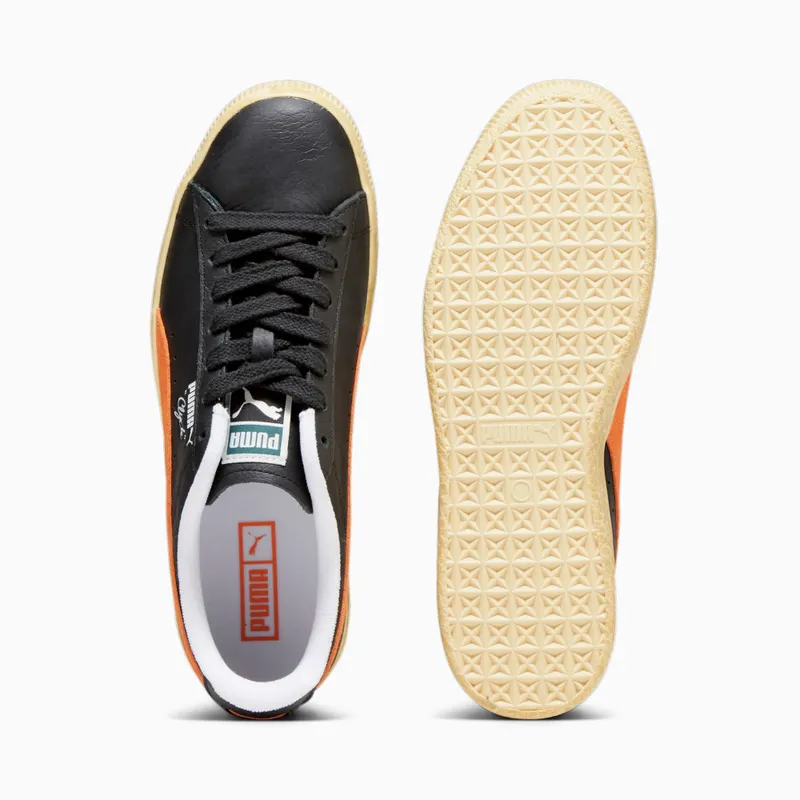 Puma Clyde Vintage Oranje/Zwart (394687-02)
