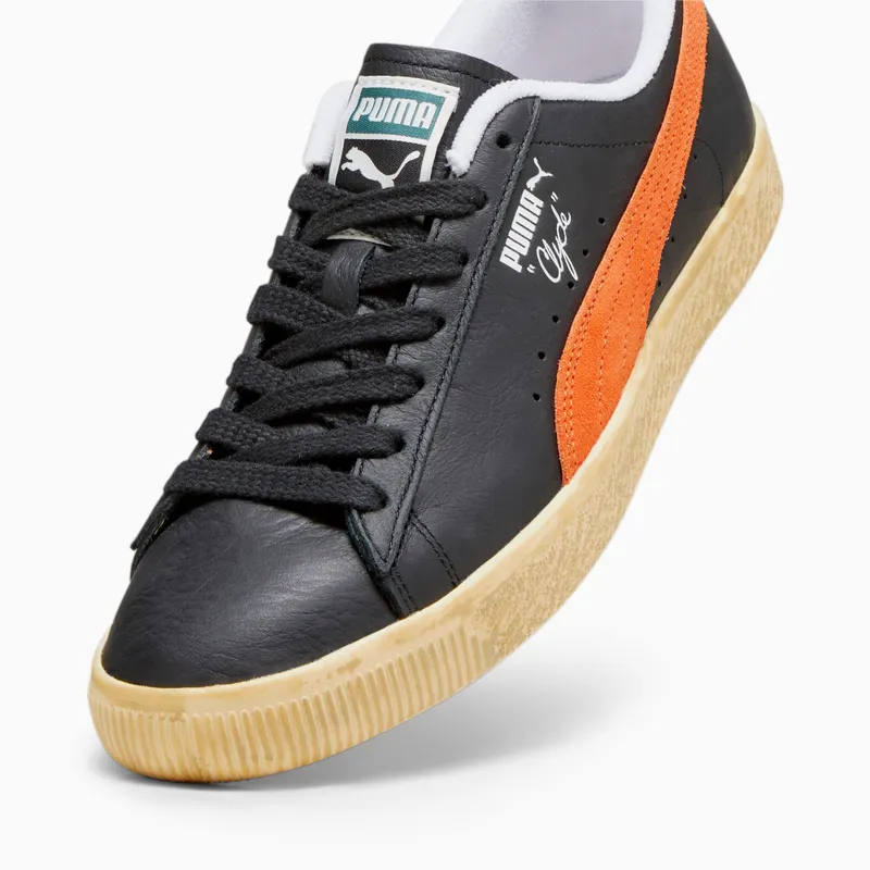Puma Clyde Vintage Oranje/Zwart (394687-02)