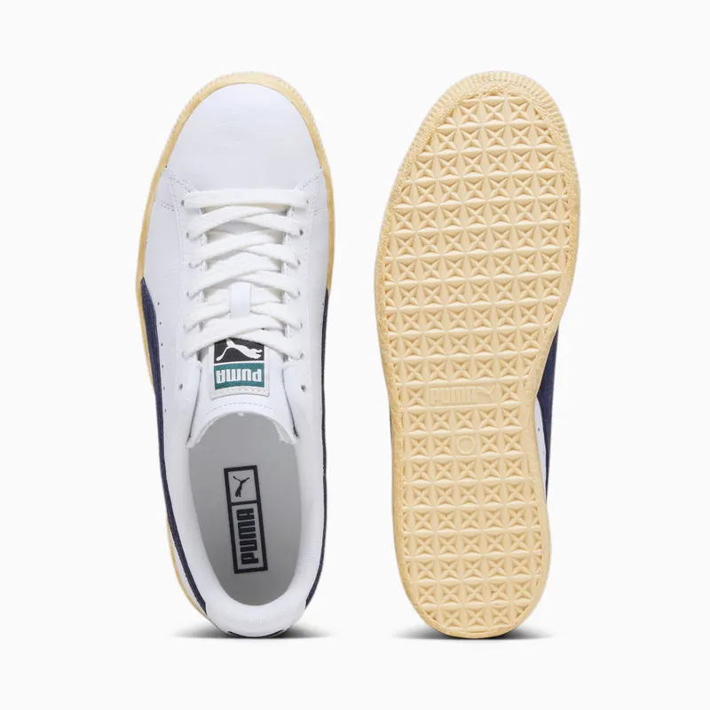 Puma Clyde Vintage Wit/Blauw (394687-01)