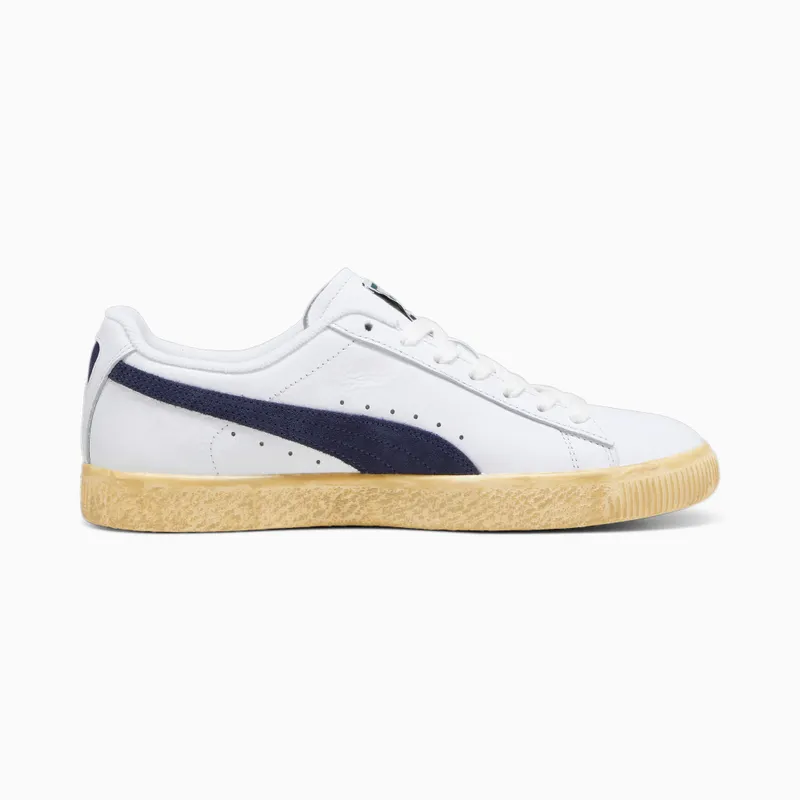 Puma Clyde Vintage Wit/Blauw (394687-01)
