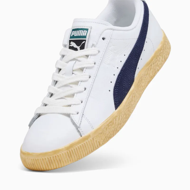 Puma Clyde Vintage Wit/Blauw (394687-01)
