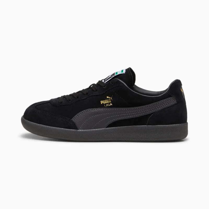 Puma Liga Suede Goud/Zwart (387745-09)