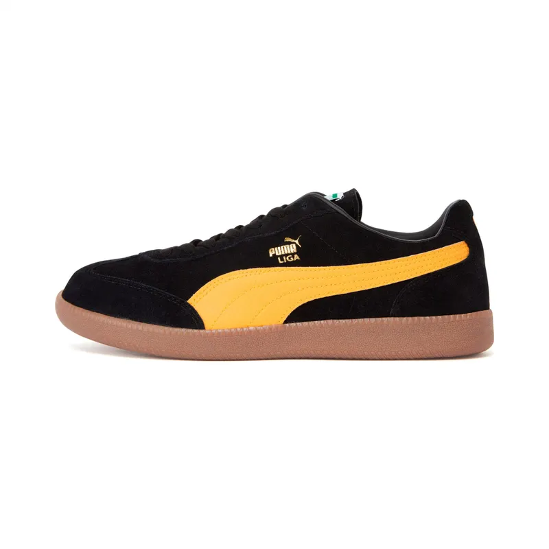 Puma Liga Suede Goud/Zwart/Geel (387745-05)
