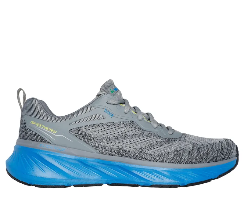 Skechers Relaxed Fit: Edgeride – Enzoh – Grijs / Blauw (232837-GYBL)