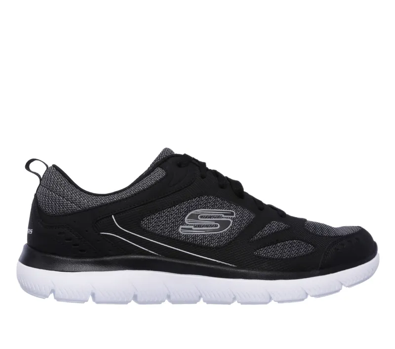 Skechers Summits – South Rim – Zwart / Wit (52812-BKW)
