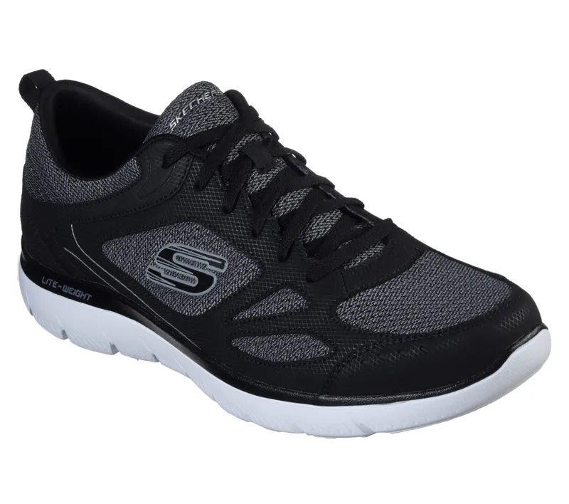Skechers Summits – South Rim – Zwart / Wit (52812-BKW)
