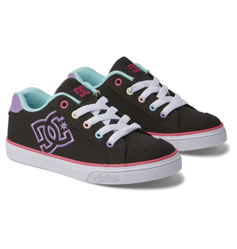 DC Shoes Chelsea black/multi stripe (ADGS300080-KMS)