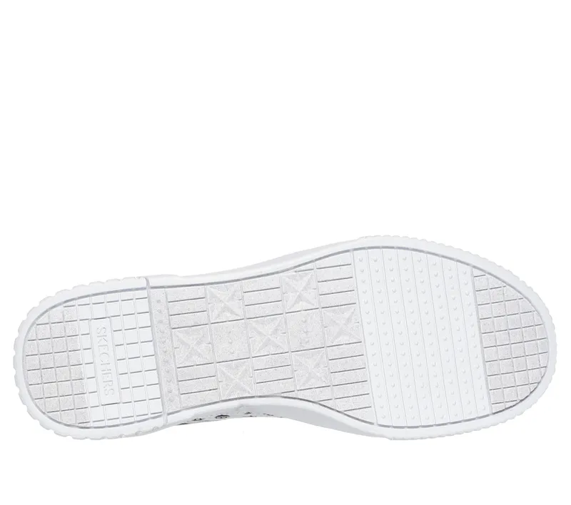 Skechers Jade – On The Dot – Wit / Zwart (185038-WBK)