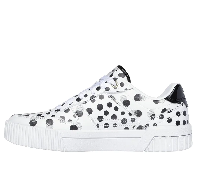 Skechers Jade – On The Dot – Wit / Zwart (185038-WBK)