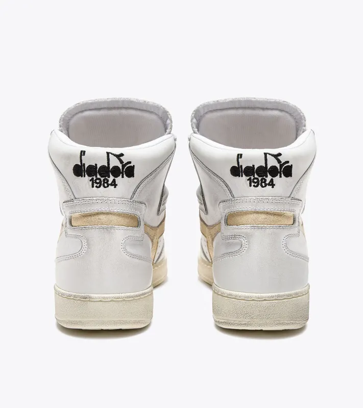 Diadora Mi Basket Used W White / Gold (201.176695_C1070)