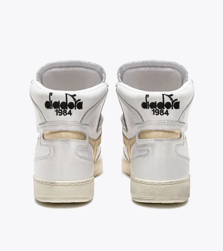 Diadora Mi Basket Used W White / Gold (201.176695_C1070)
