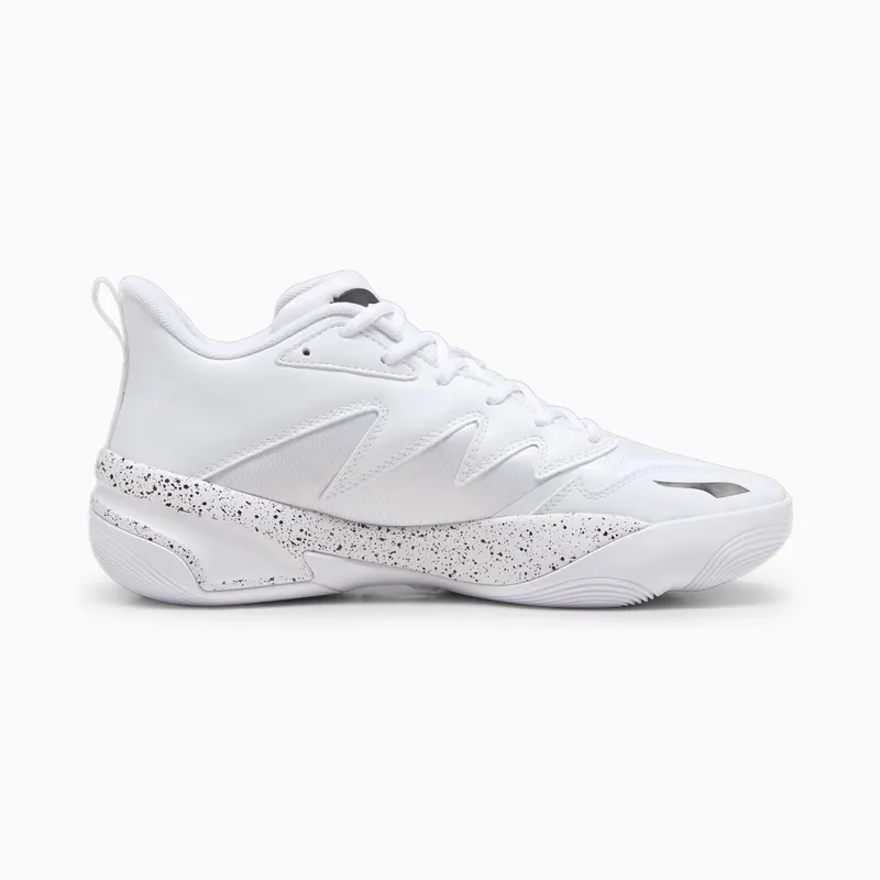 Puma Genetics Speckle basketbalschoenen unisex Wit (310405-04)