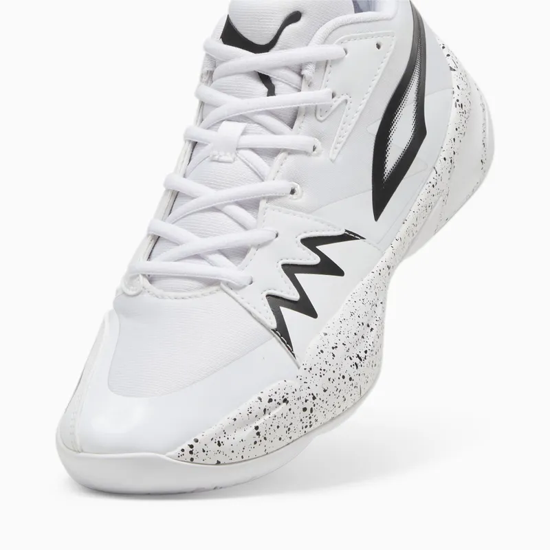 Puma Genetics Speckle basketbalschoenen unisex Wit (310405-04)