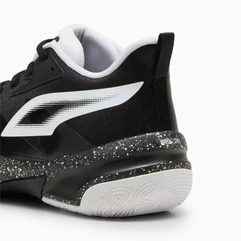 Puma Genetics Speckle basketbalschoenen unisex Wit/Zwart (310405-02)