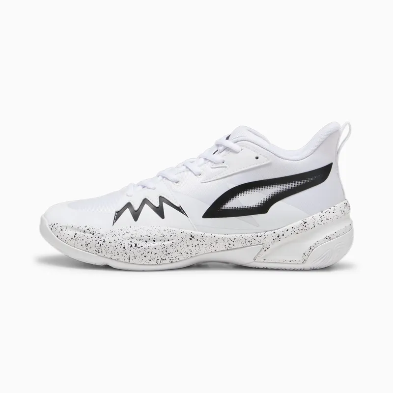 Puma Genetics Speckle basketbalschoenen unisex Wit (310405-04)