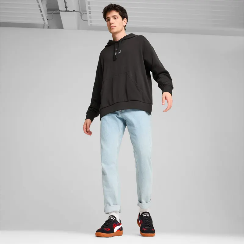 Puma Porsche Legacy Palermo Tartan unisex Wit/Zwart (308415-01)