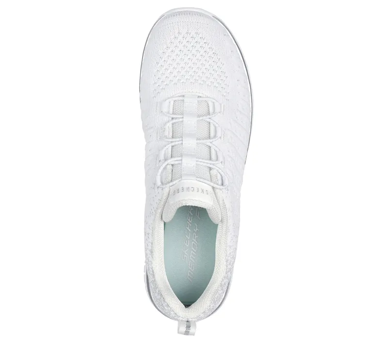 Skechers Virtue – Lucent – Wit / Zilver (104424-WSL)