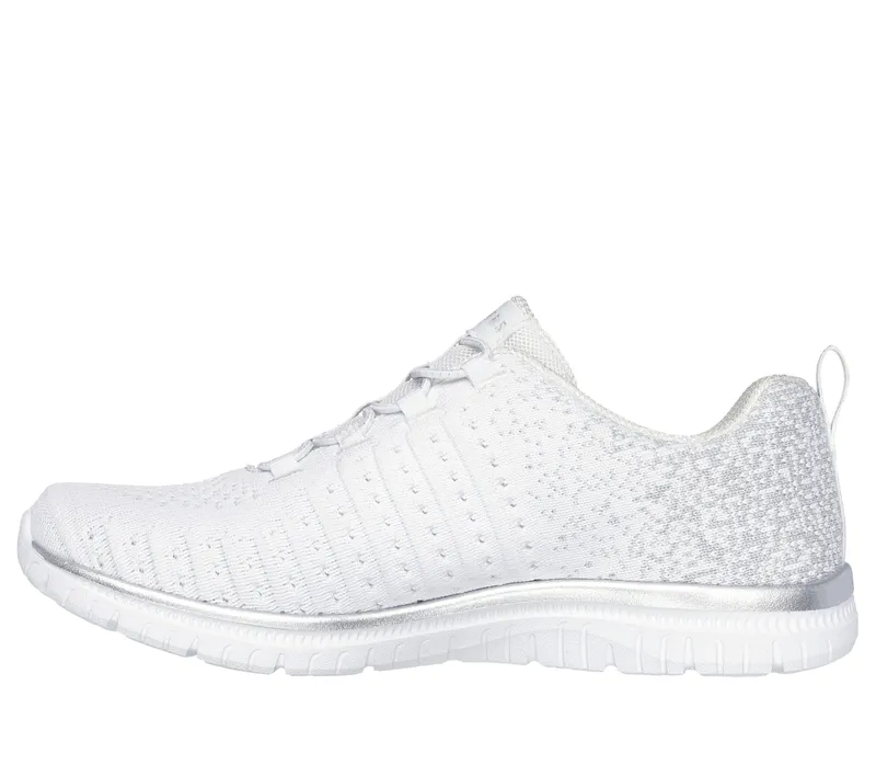 Skechers Virtue – Lucent – Wit / Zilver (104424-WSL)