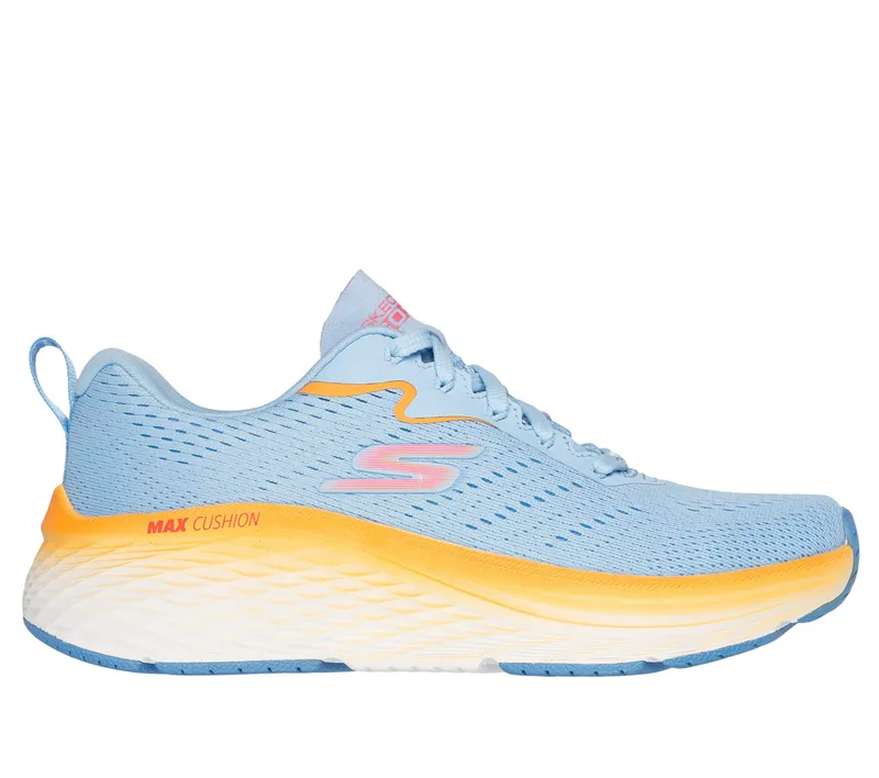 Skechers Max Cushioning Elite 2.0 – Unbreakable – Blauw / Oranje (129628-BLOR)