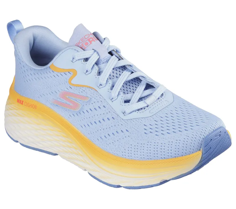 Skechers Max Cushioning Elite 2.0 – Unbreakable – Blauw / Oranje (129628-BLOR)