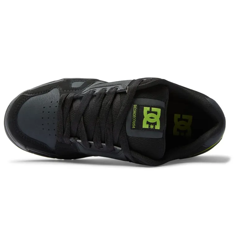 DC Shoes Stag black/lime green (320188-BL4)