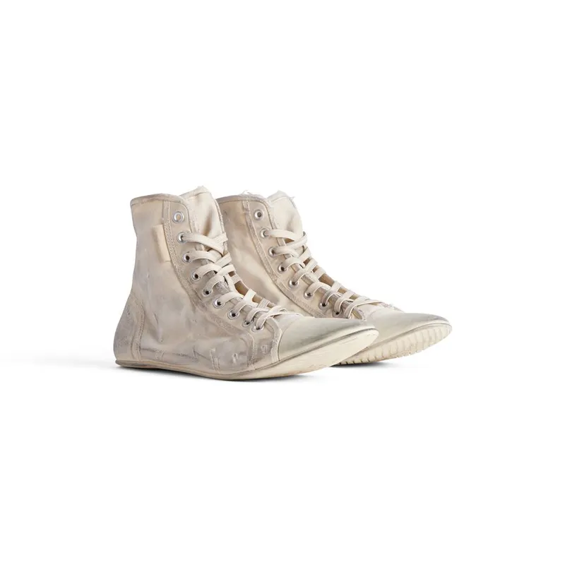 Balenciaga Paris Ultra Flat High Top Sneaker White (791970W2MD19040)