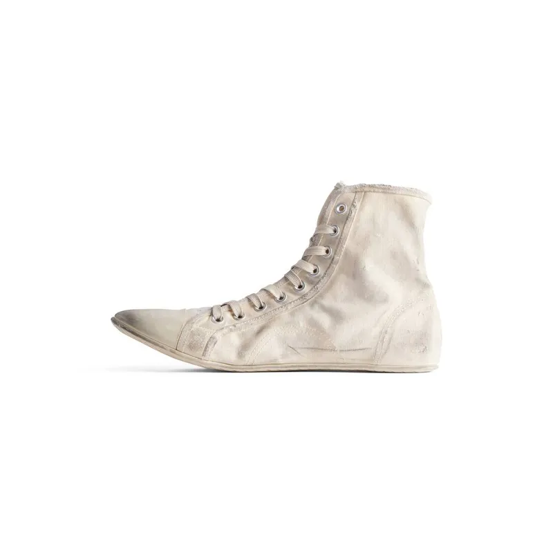 Balenciaga Paris Ultra Flat High Top Sneaker White (791970W2MD19040)